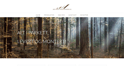 Desktop Screenshot of parkettgruppen.no